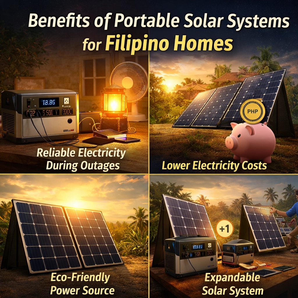 Benefits of Portable Solar Systems for Filipino Homes