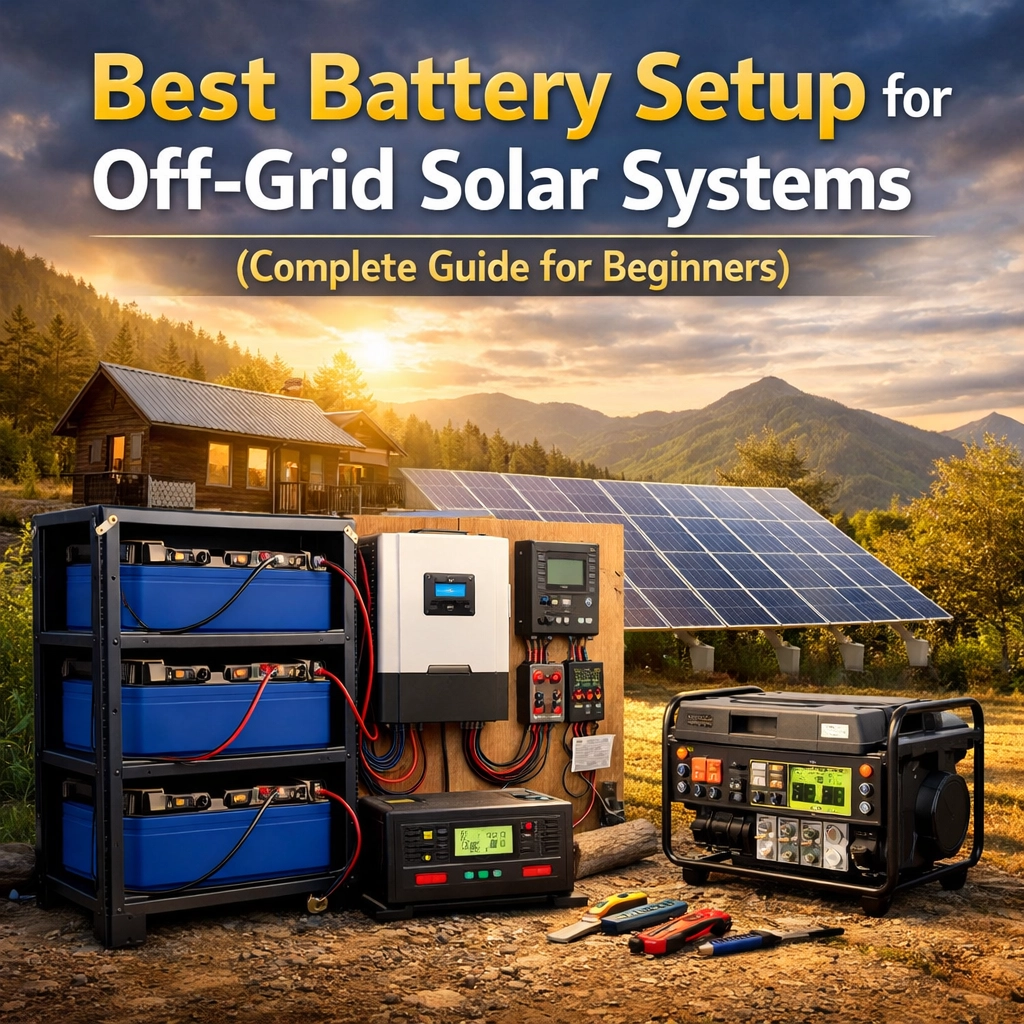 Best Battery Setup for Off-Grid Solar Systems