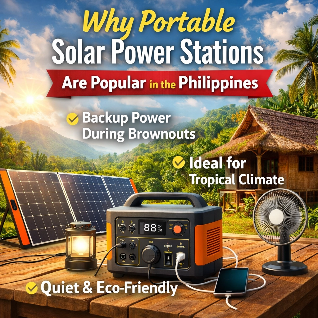 Why Portable Solar Power Stations Are Popular in the Philippines