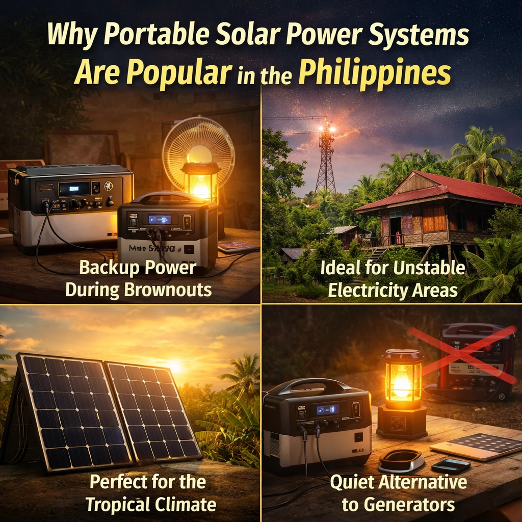 Why Portable Solar Power Systems Are Popular in the Philippines